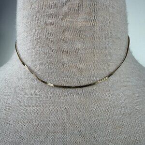 Vintage 14/20 PPC Gold Tone Chain Necklace 15.75" Gold Filled